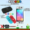Kit 6 Estuche Funda Maleta Nintendo Switch Oled Vidrio 4 Cap