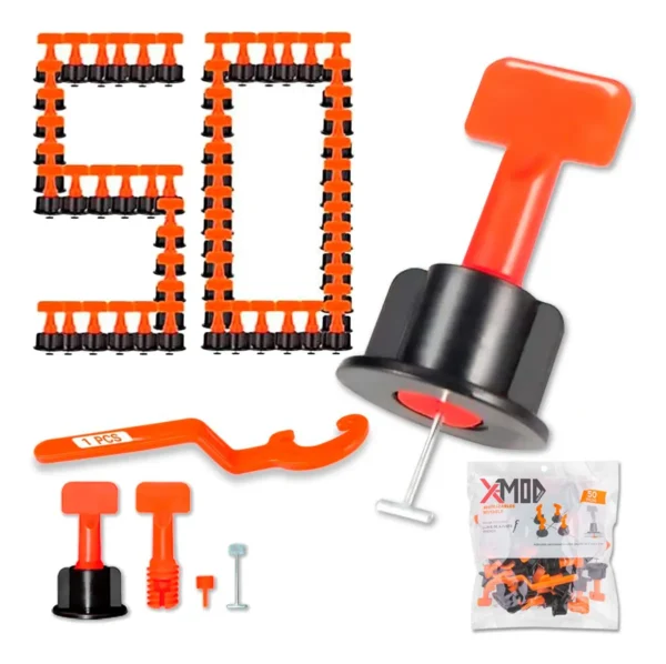 Kit X50 Nivelador Cerámica Porcelanato Baldosa