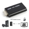Adaptador Ps2hdmi Convertidor HDMI Para Ps2 Ps3 Alta Definición 480p/1080p