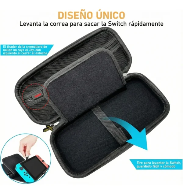 Estuche Rígido Protector Zelda Para Nintendo Switch / Oled