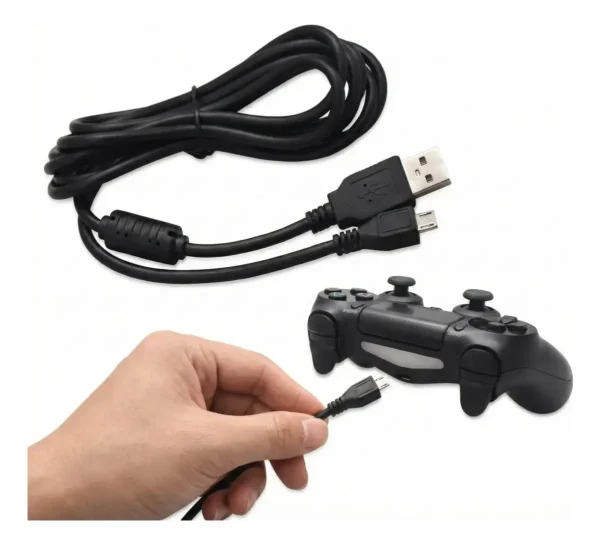 Cable Usb Micro-usb Compatible Con Control Play Station Ps4