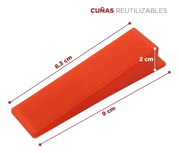 Sistema Nivelador Ceramica Porcelanato Baldosa 100 + Alicate