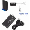 Adaptador Ps2hdmi Convertidor HDMI Para Ps2 Ps3 Alta Definición 480p/1080p