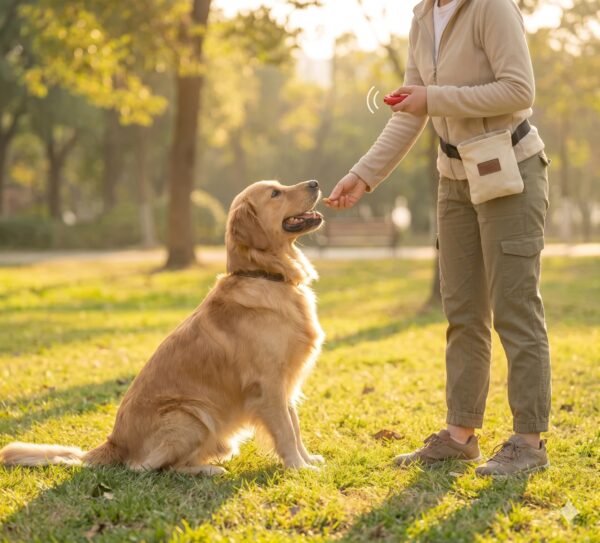 Clicker 2 En 1 Silbato Para Entrenamiento De Perros Y Gatos