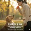 Clicker 2 En 1 Silbato Para Entrenamiento De Perros Y Gatos