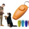 Clicker 2 En 1 Silbato Para Entrenamiento De Perros Y Gatos