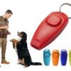 Clicker 2 En 1 Silbato Para Entrenamiento De Perros Y Gatos